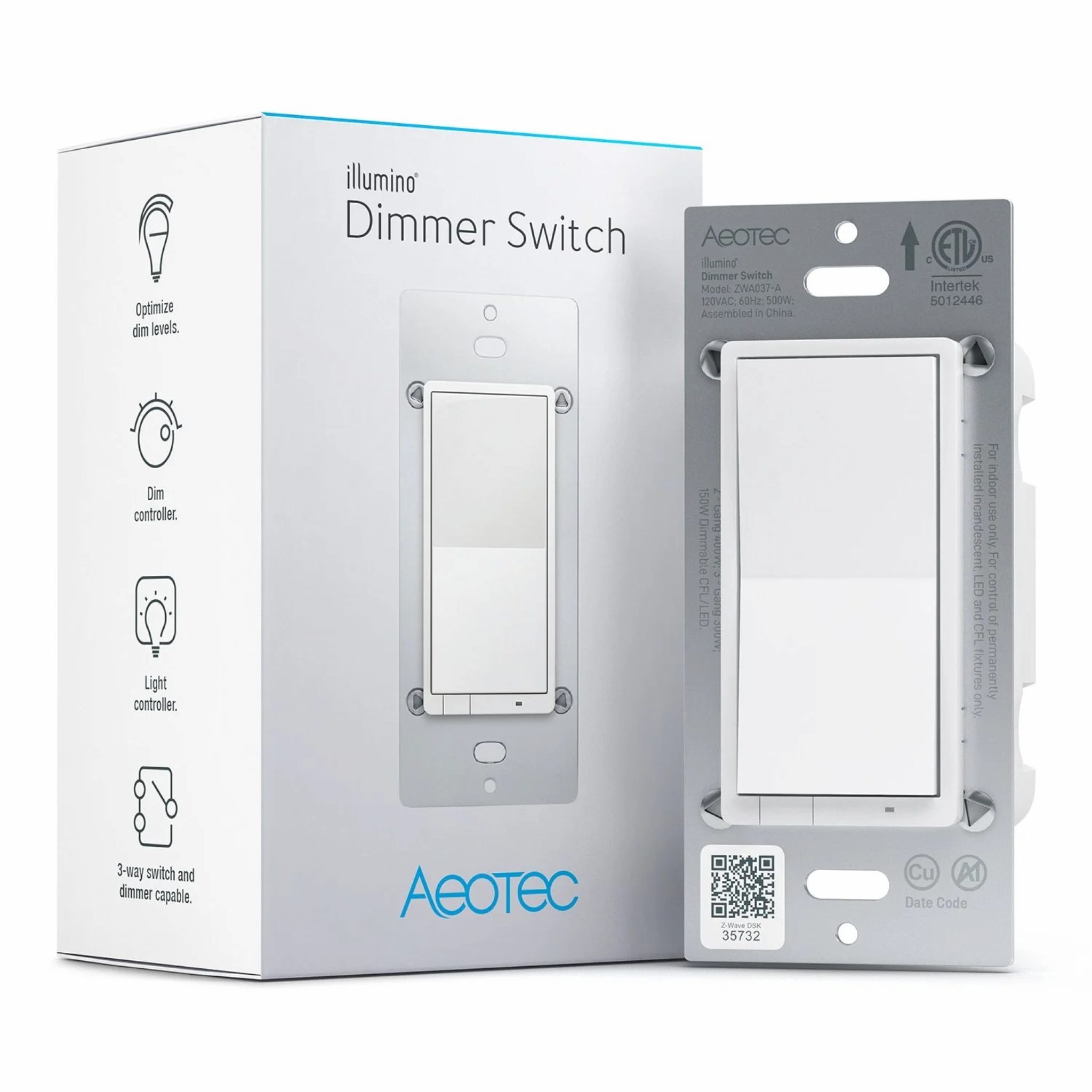 Aeotec ZWA037A illumino Dimmer Switch Gen 5
