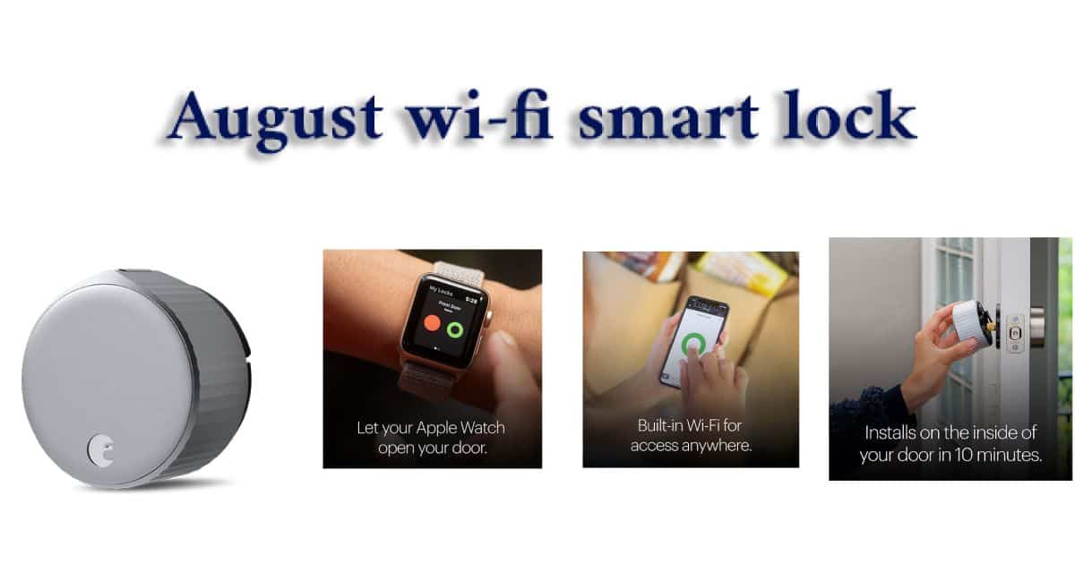 August Wi-Fi Smart Lock 