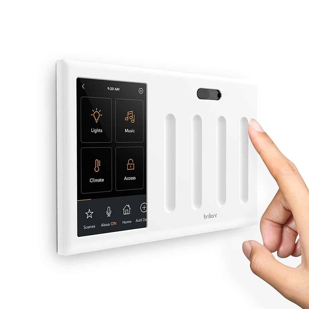 Brilliant Smart Home Control 4Switch Panel