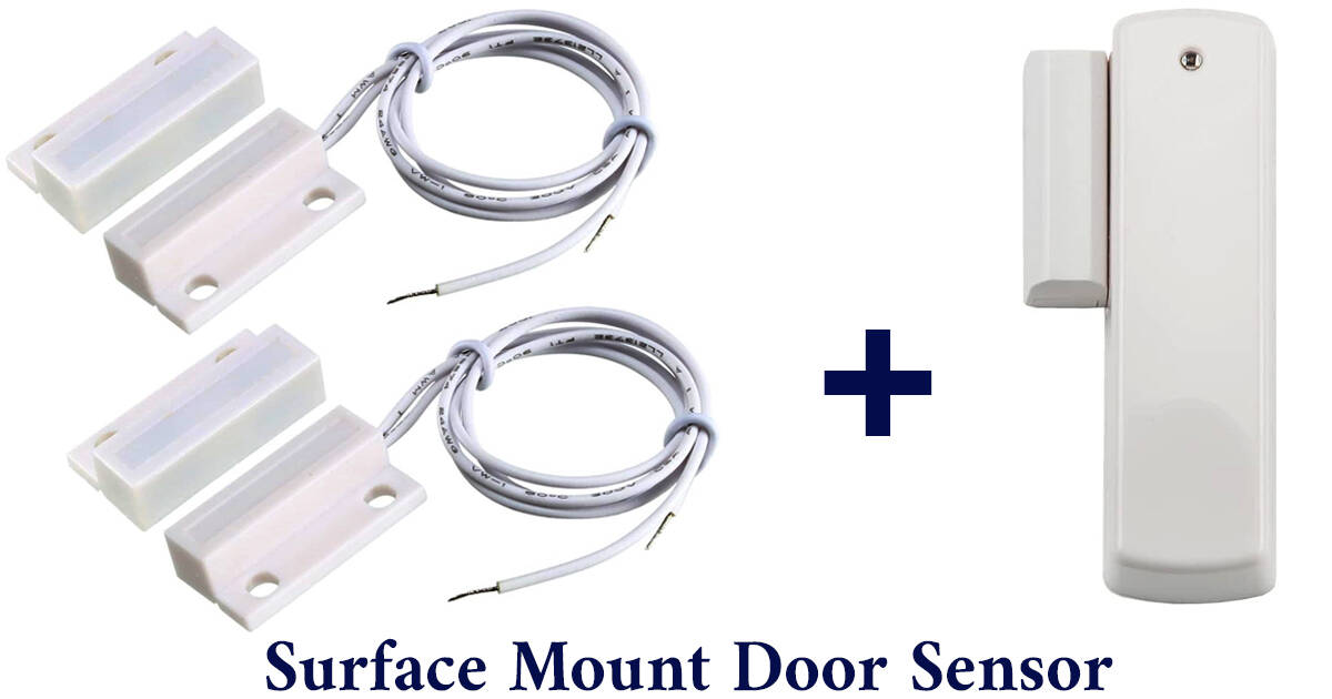 Surface Mount Wired NC Door Sensor