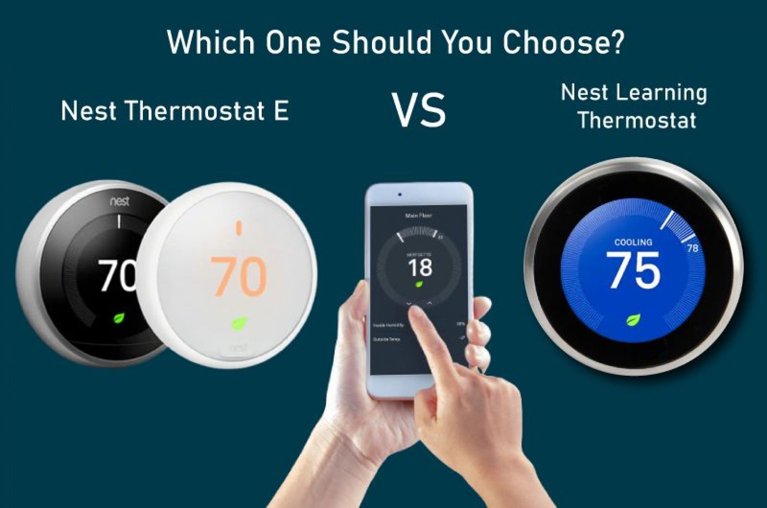 Nest Thermostat E vs. Nest Learning Thermostat Which One Should You Choose?