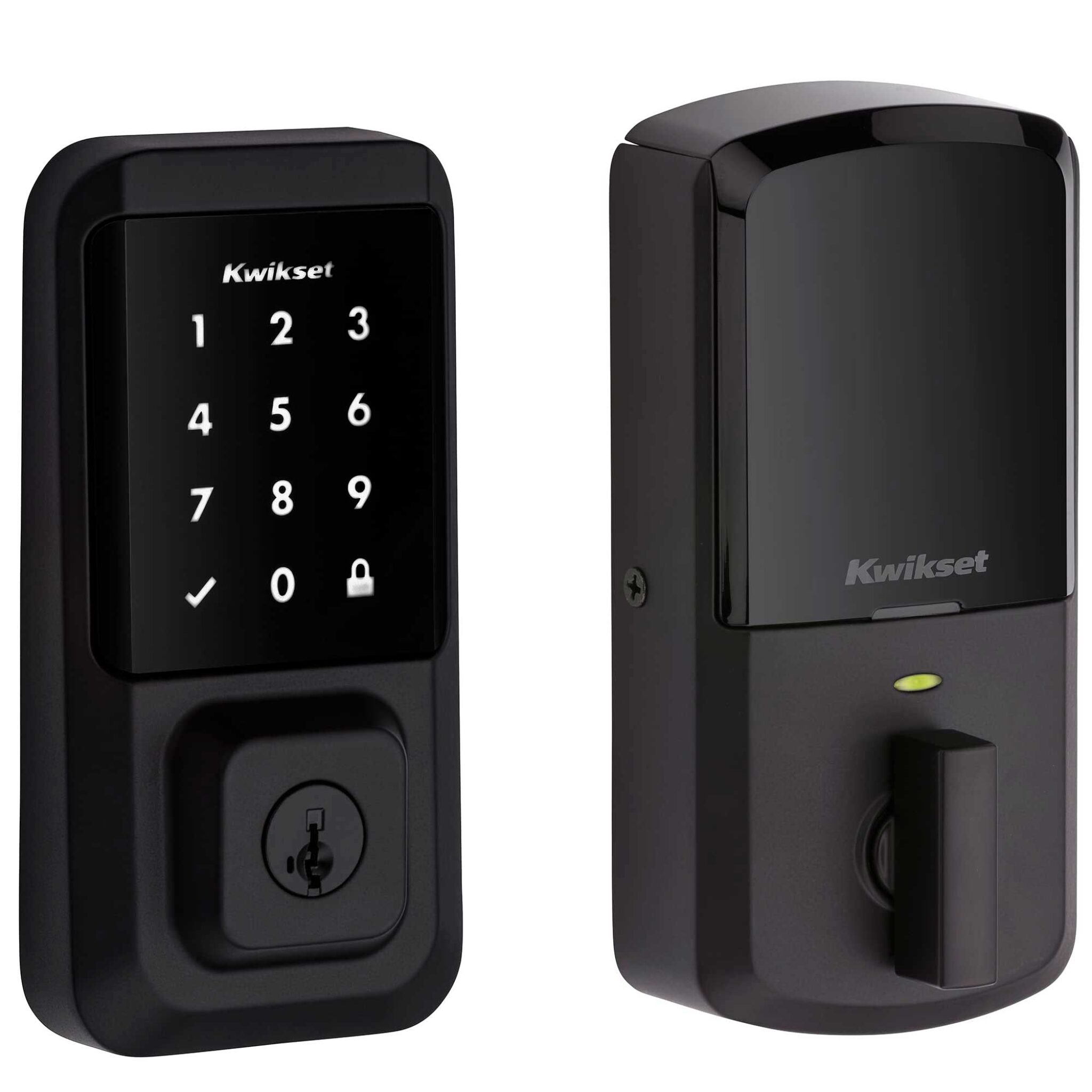 Kwikset Halo WiFi Smart Door Lock, Matte Black