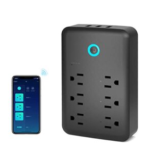 GHome Smart P2-BK Smart Outlet, Black