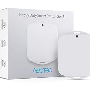 Aeotec Heavy Duty Smart Switch, Z-Wave Plus Home Security ON/OFF controller, 40 amps record electricity consumption