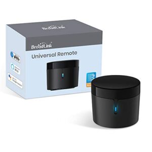 Broadlink RM4 Mini Smart Remote - IR Blaster Hub for Smart Home Automation, Infrared TV Air Conditioner Remote Replacement Compatible with Alexa, Google Assistant, IFTTT