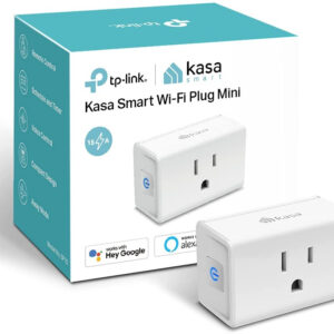 Kasa Smart Plug Ultra Mini 15A, Smart Home Wi-Fi Outlet Works with Alexa, Google