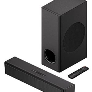 PHEANOO 2.1 Compact Sound Bars for TV with Subwoofer, HDMI ARC/Bluetooth P15