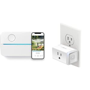 Rachio 8ZULW-C 3rd Generation: Smart, 8 Zone Sprinkler Controller & IFTTT, Wi-Fi Simple Setup, No Hub Required (KP115), White – A Certified for Humans Device