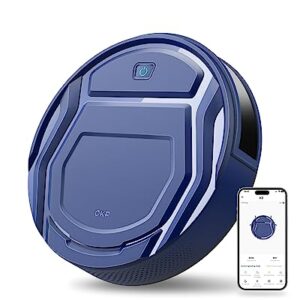 OKP Life K2 Robot Vacuum Cleaner 1800 mAh, Blue