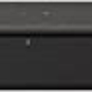 Sony S100F 2.0ch Soundbar with Bass Reflex Speaker, Integrated Tweeter and Bluetooth, (HTS100F), easy setup, compact, home office use with clear sound black