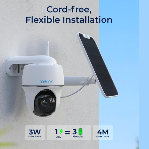 REOLINK First 4K Solar Security Cameras