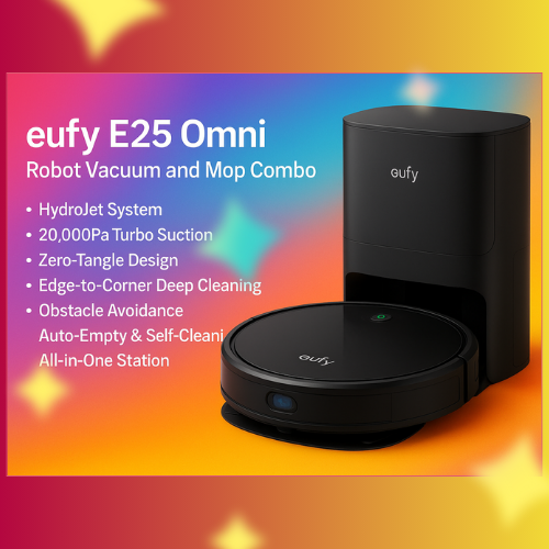 Eufy e25 omni robot vacuum and mop combo