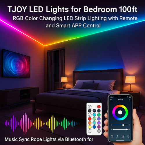 tjoy led lights for bedroom