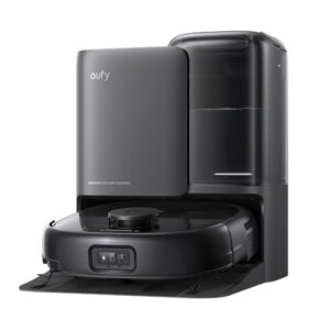 eufy E25 Omni Robot Vacuum and Mop Combo,HydroJet System, 20,000Pa Turbo Suction, Zero-Tangle Design, Edge-to-Corner Deep Cleaning, Obstacle Avoidance, Auto-Empty & Self-Cleaning All-in-One Station