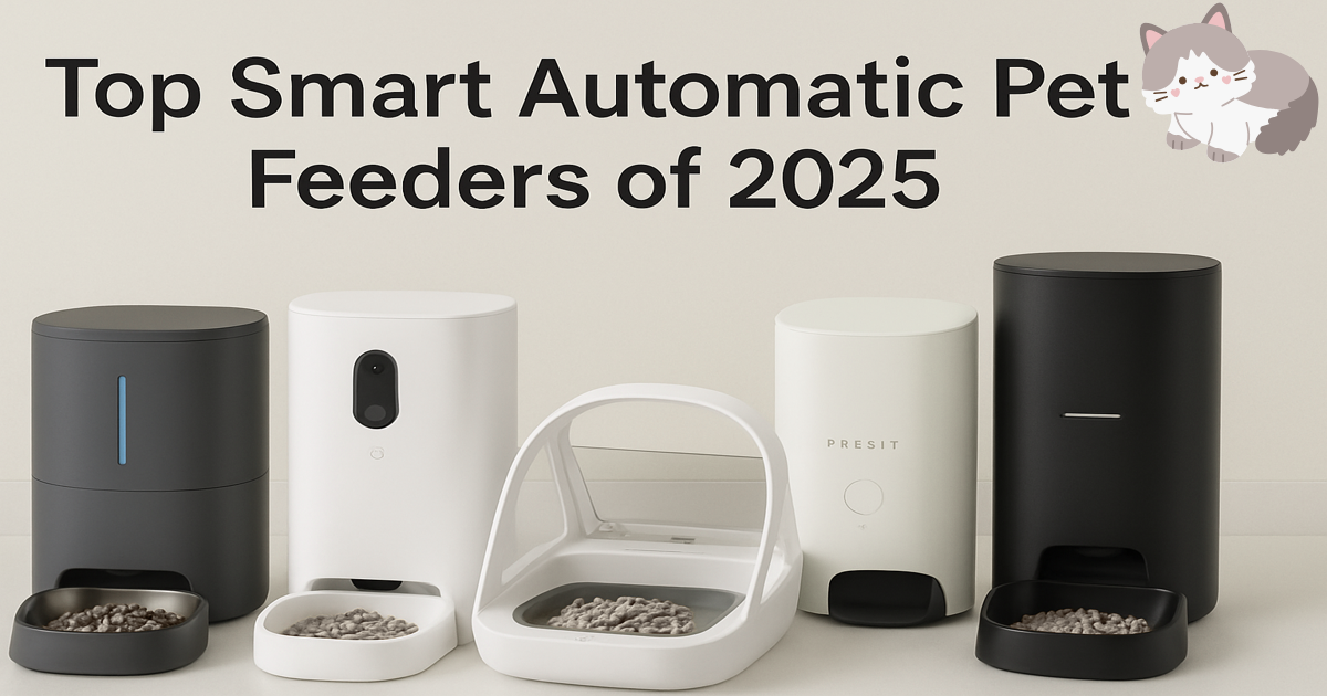 top smart automatic pet feeders