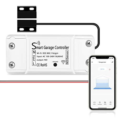 AGSHOME Smart Wi-Fi Garage Door Opener Remote