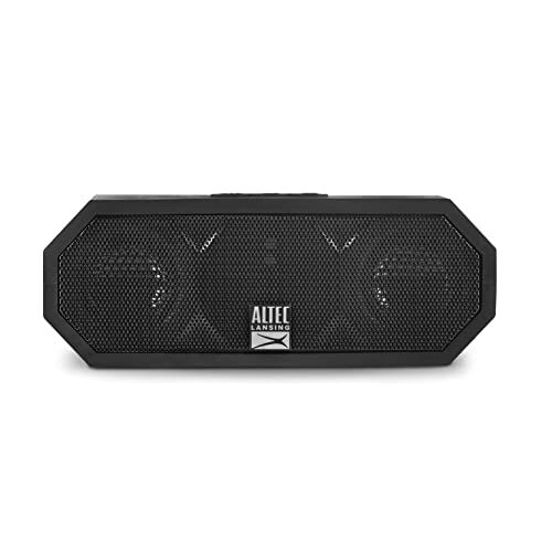 Altec Lansing Jacket H2O 2 – Waterproof Bluetooth Speaker with 3.5mm Aux Port