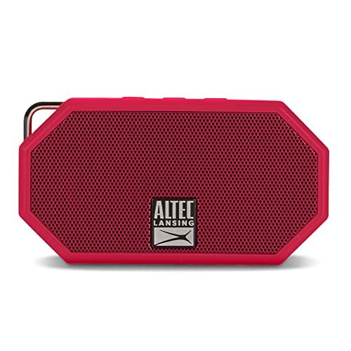 Altec Lansing Mini H2O, Waterproof Bluetooth Speaker, IP67 Certified & Floats in Water, Compact and portable Speaker for Hiking, Camping, Pool, and Beach