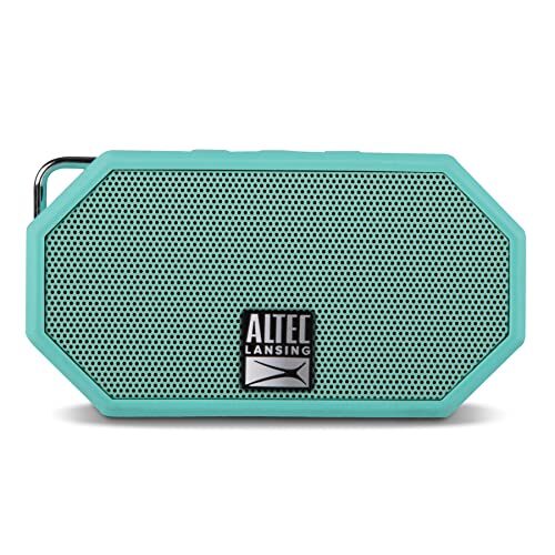 Altec Lansing Mini H2O, Waterproof Bluetooth Speaker, IP67 Certified & Floats in Water, Compact & Portable Speaker for Hiking, Camping, Pool, and Beach