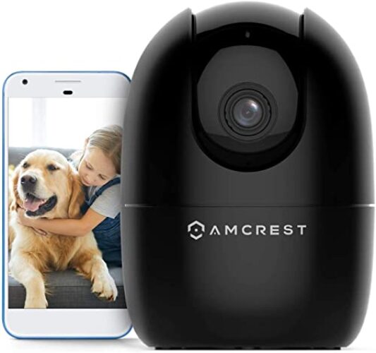 Amcrest Indoor WiFi Pet Camera, Nanny Cam, Dog Camera, Baby Monitor, ASH21-B