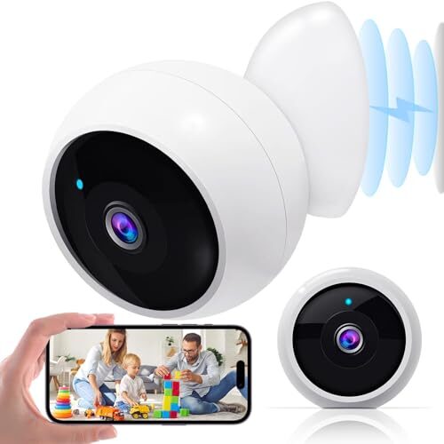 AMTIFO 2K Wireless Magnetic Security Camera Outdoor: Install-Free Smart Indoor WiFi, Long Battery Life Powered Outdoor Camera Wireless with AI Motion Detection, CG9