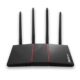 ASUS RT-AX55 WiFi 6 Router, (AX1800), Dual Band, Subscription-free Network Security, Instant Guard, Parental Controls, Built-in VPN, AiMesh Compatible, Gaming & Streaming, Smart Home, black