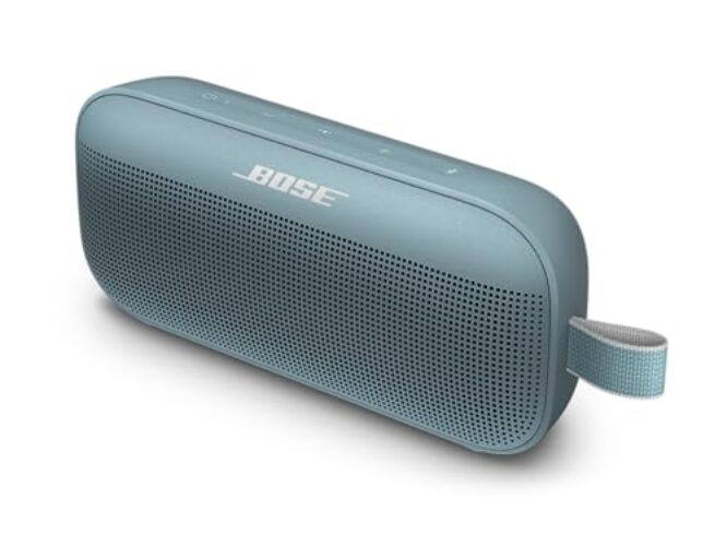 Bose SoundLink Flex Bluetooth Speaker, Portable Speaker with Microphone, Wireless Waterproof Speaker for Travel, Outdoor and Pool Use