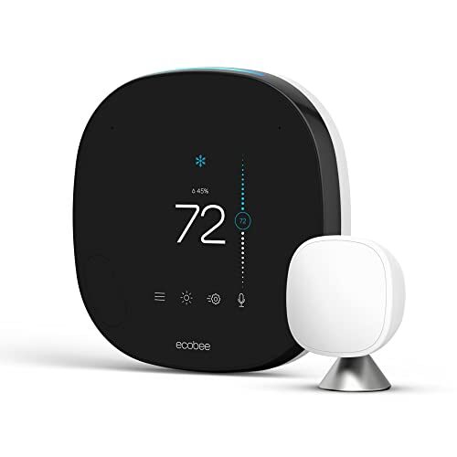 ecobee Smart Thermostat with Voice Control – Programmable Wifi Thermostat