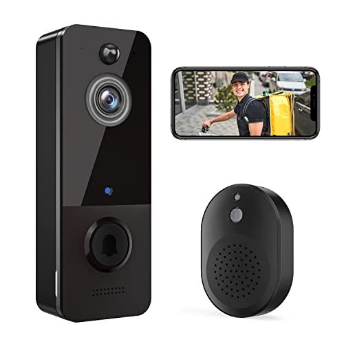 EKEN Smart Video Doorbell Camera Wireless with Chime Ringer