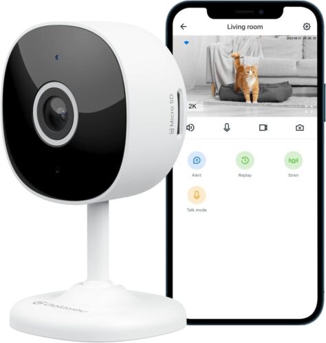 Galayou Indoor Home Security Camera G7 for Baby, Elder, Dog, Pet