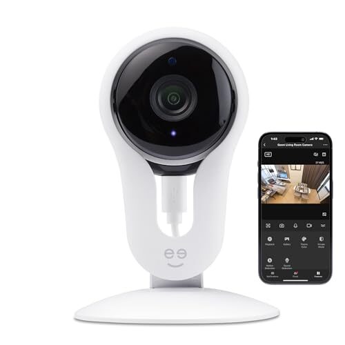 Geeni Aware 1080p HD Smart Camera, Indoor Home Security Camera, No Hub Required, Motion Detection Camera, Smart Camera Works with Amazon Alexa and Google Home, Requires 2.4 GHz Wi-Fi