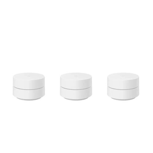 Google Wifi Mesh System, AC1200, Wifi Router, 3 Pack