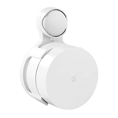 Google WiFi Wall Mount, WiFi Accessories for Google WiFi 1st Generation System and Google WiFi Router Without Messy Wires or Screws, 1 Pack
