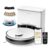 ILIFE A30 Pro Robot Vacuum and Mop, Self-Emptying Station for 60 Days, 5000Pa Suction, LiDAR Navigation, No-Go Zones, 2.4G WiFi/App/Alexa/Remote Control, Roller Brush for Carpet, Hard Floors, 110V