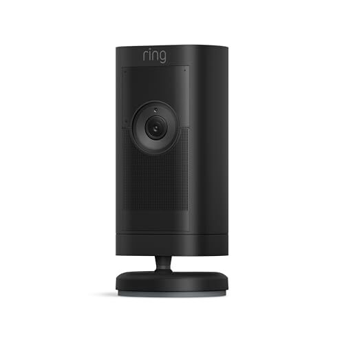 Ring Stick Up Cam Pro Battery, Two-Way Talk with Audio+, 3D Motion Detection with Bird’s Eye Zones, and 1080p HDR Video & Color Night Vision (2023 release), Black