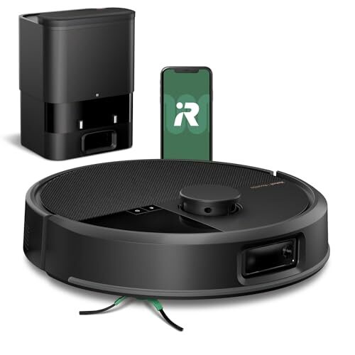 iRobot Roomba Max 705 Vac Robot Vacuum + AutoEmpty Dock, Extreme Power-Lifting Suction, Anti-Tangle Dual Rubber Brushes, Self-Empties, Recognizes and Avoids Obstacles, LiDAR Navigation