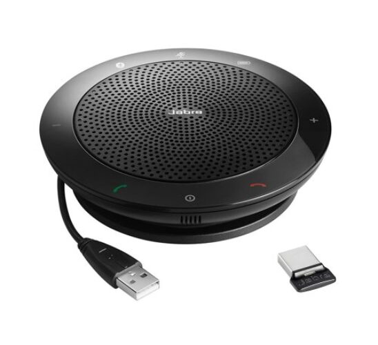 Jabra Speak 510+ UC Wireless Bluetooth/USB Speaker for Softphone and Mobile Phone