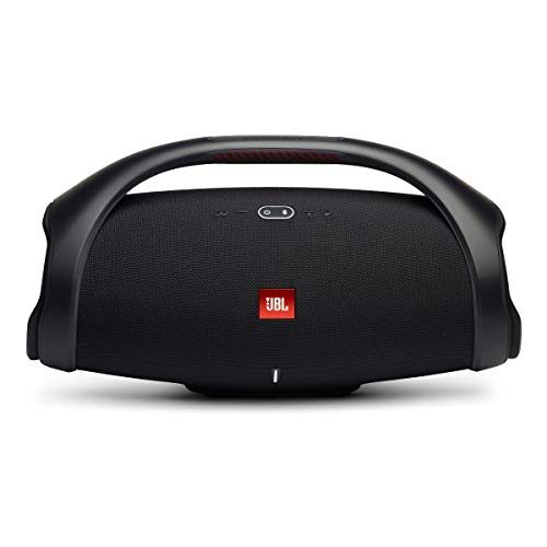 JBL Boombox 2, Portable Bluetooth Speaker, Powerful Sound and Monstrous Bass, IPX7 Waterproof, 24 Hours of Playtime, Powerbank, JBL PartyBoost for Pairing, for Home and Outdoor, Black