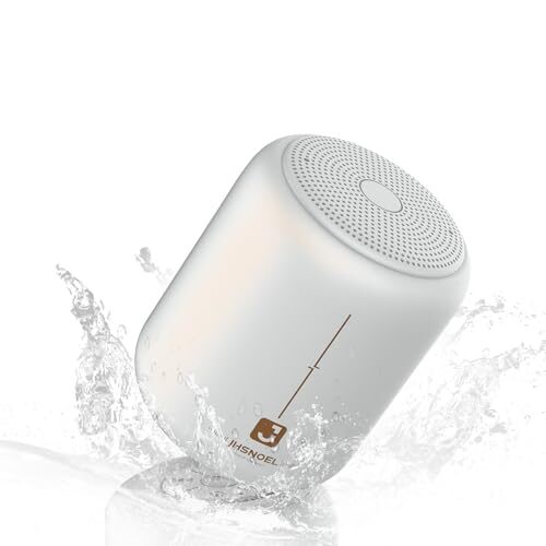JHSNOEL Portable Bluetooth Speaker, IPX7 Waterproof Speaker, Bluetooth Wireless,15-Hour Playtime, 5W Speaker, Bluetooth 5.3, Hands-Free Calling, Compact Design, Outdoor Speakers