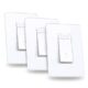 Kasa Wi-Fi Smart Dimmer Switch HS220P3, 3-Pack