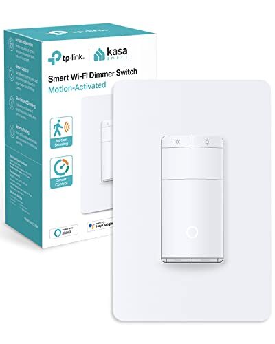 Kasa Smart Wi-Fi Motion Sensor Switch, Dimmer Light Switch
