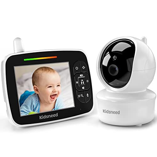Kidsneed 3.5” Video Baby Monitor with Camera