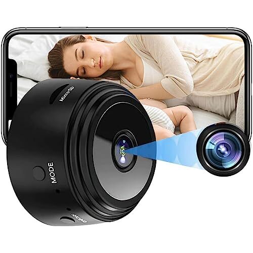 Kodexlode 1080P Magnetic WiFi Camera, Indoor Camera Home Security Camera