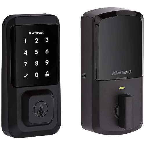 Kwikset Halo Wi-Fi Smart Door Lock, Matte Black