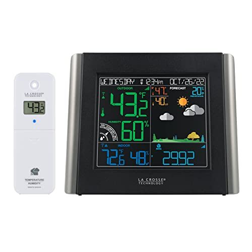 La Crosse Technology V11-TH Color Wireless WiFi Weather Station