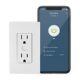 Leviton Decora D215R-2RW Wi-Fi Smart Outlet 2nd Gen