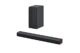 LG Sound Bar and Wireless Subwoofer S40Q – 2.1 Channel, 300 Watts Output, Home Theater Audio Black