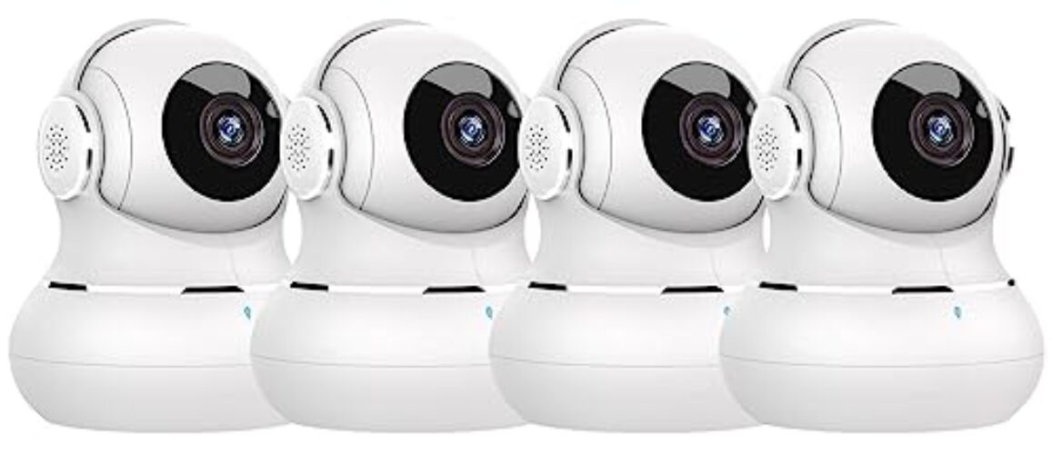 litokam Indoor Security Camera 4pcs
