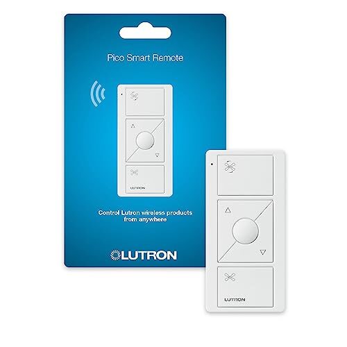 Lutron Pico Smart Remote for Fan Control PJ2-3BRL-G(WH)-F01
