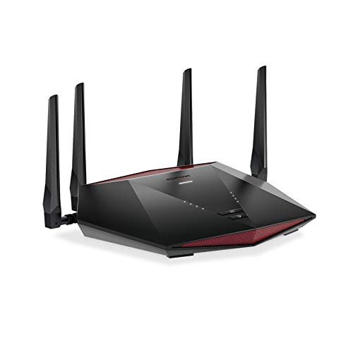 NETGEAR Nighthawk Pro Gaming WiFi 6 Router, XR1000, 6-Stream AX5400 Wireless Speed (up to 5.4Gbps, DumaOS 3.0 Optimizes Lag-Free Server Connections 4 x 1G Ethernet and 1 USB Ports